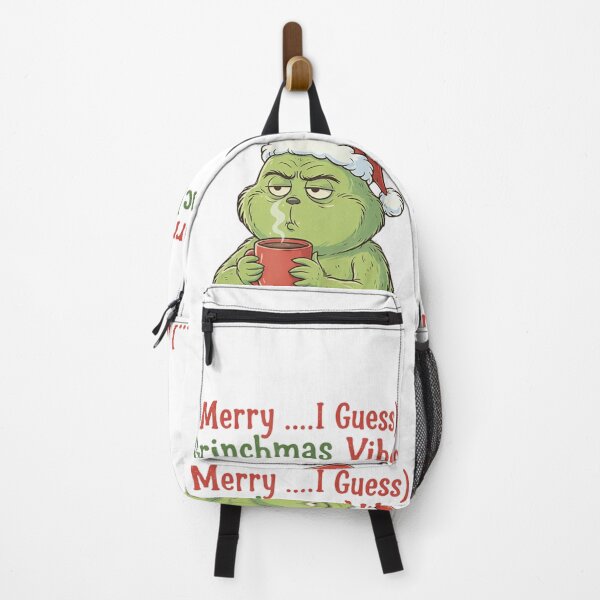 Item preview, Merry …I Guess Grinchmas Vibes T-Shirt – Funny Grumpy Green Critter Christmas Tee designed and sold by ZyxDes.