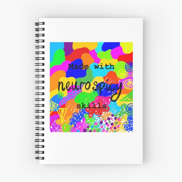 Item preview, Made with neurospicy skills designed and sold by Iwearthecheeseitdoesnotwearme.