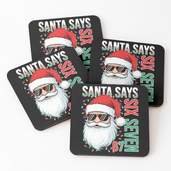 Item preview, Happy Claus Says Holiday Six Santa Santa Bruh Seven Retro designed and sold by ChadnoSmith.