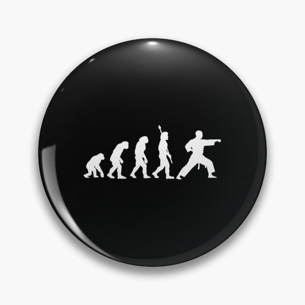 Item preview, Karate Evolution Funny Karateka Darwin designed and sold by StrideSuccess.