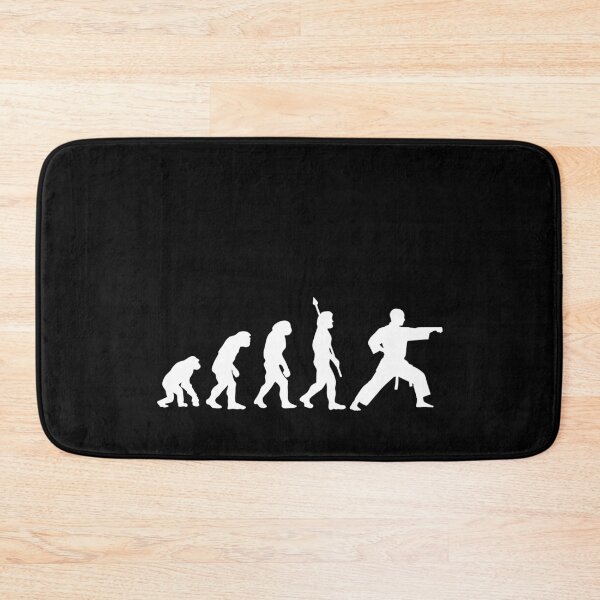 Item preview, Karate Evolution Funny Karateka Darwin designed and sold by StrideSuccess.