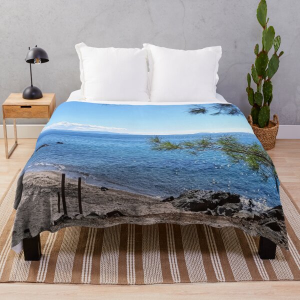 Item preview, Pine-framed view of Aegean bays designed and sold by TheArtofHeart.