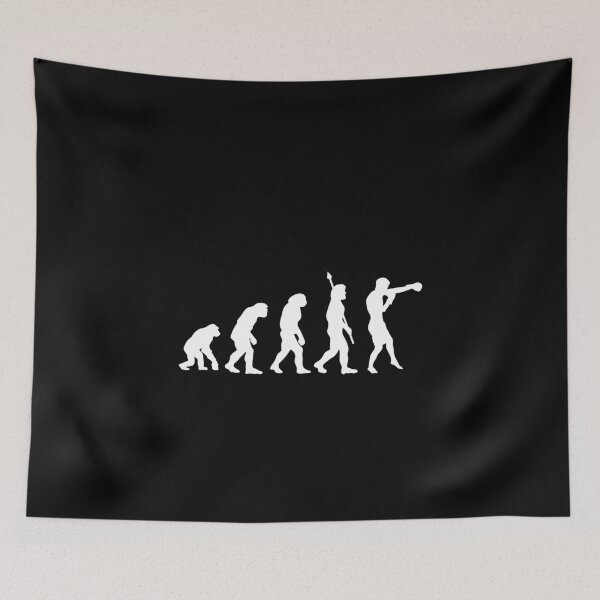 Item preview, Boxing Evolution Funny Boxer Darwin designed and sold by StrideSuccess.