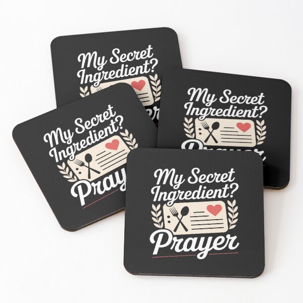 Item preview, My Secret Ingredient Prayer Cooking Faith designed and sold by velltoons.