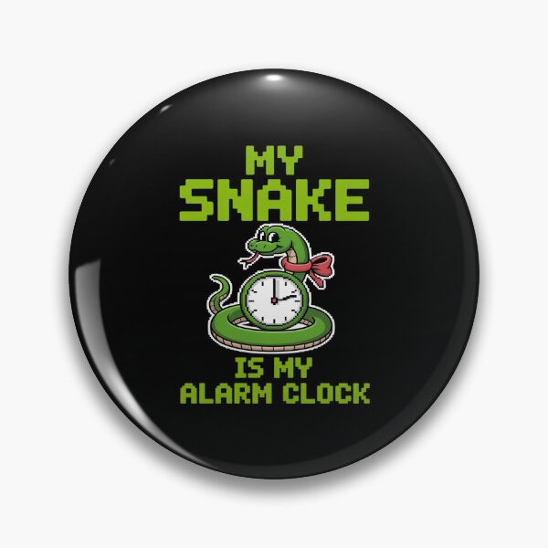 Item preview, My Snake Is My Alarm Clock - Reptile designed and sold by velltoons.