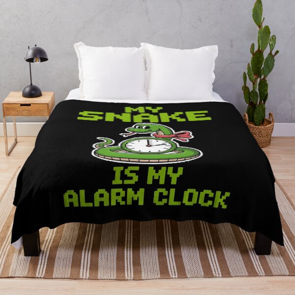 Item preview, My Snake Is My Alarm Clock - Reptile designed and sold by velltoons.