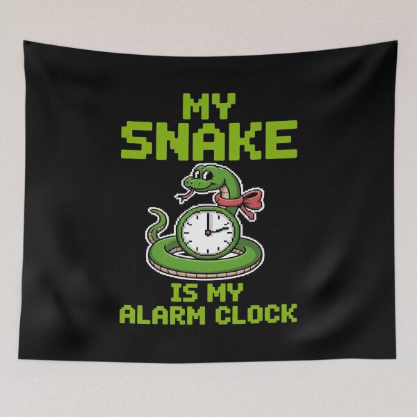 Item preview, My Snake Is My Alarm Clock - Reptile designed and sold by velltoons.