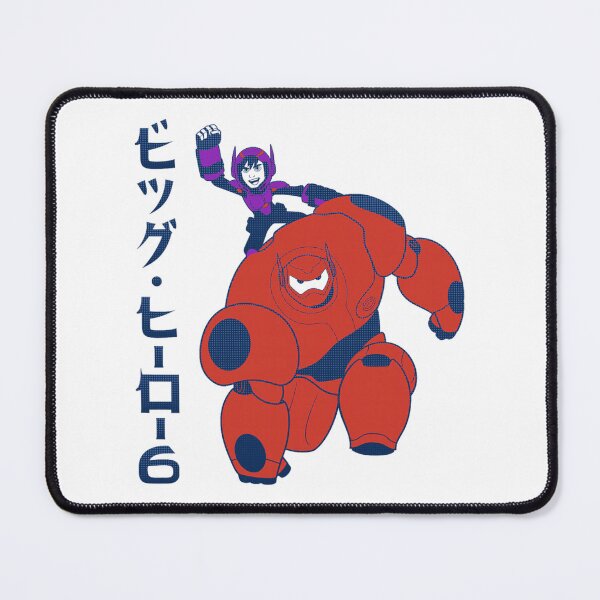 Item preview, Baymax Retro Mecha Duo – Bold Robot Adventure Artwork designed and sold by RykerKare.
