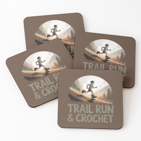 Item preview, Trail Run and Crochet Mountain Forest Hobby Design designed and sold by SplashTastic.