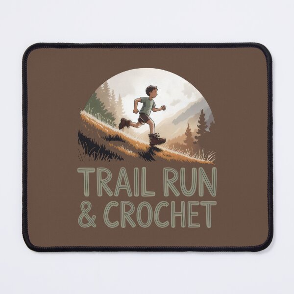 Item preview, Trail Run and Crochet Mountain Forest Hobby Design designed and sold by SplashTastic.
