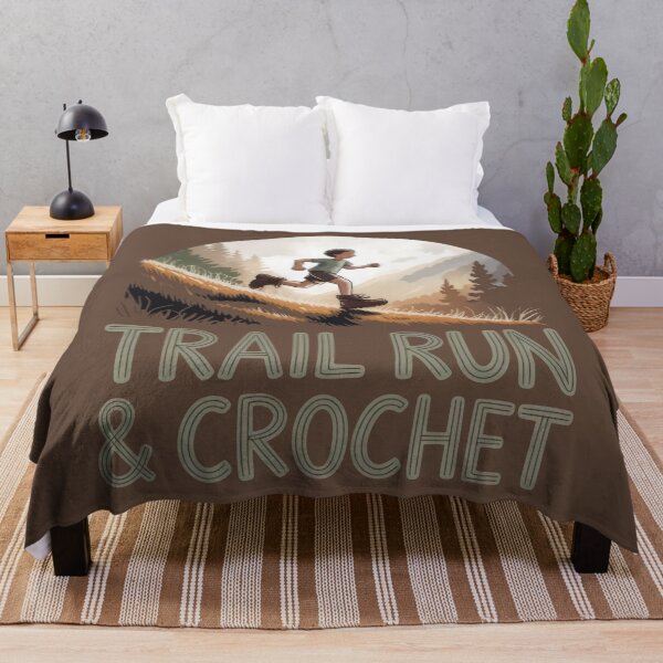 Item preview, Trail Run and Crochet Mountain Forest Hobby Design designed and sold by SplashTastic.