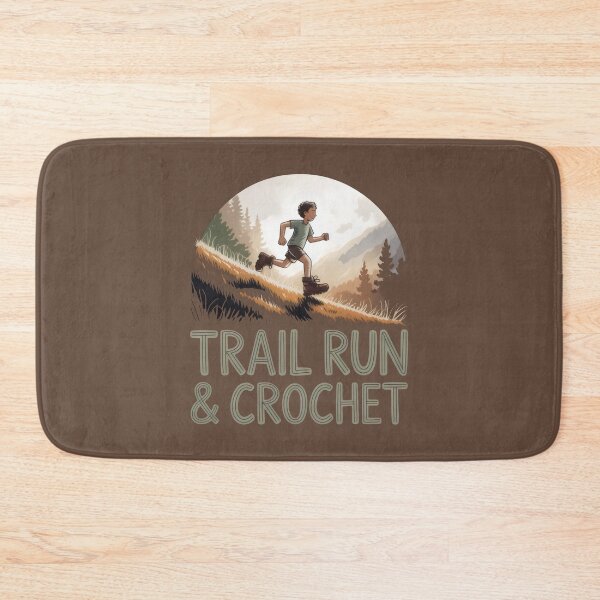 Item preview, Trail Run and Crochet Mountain Forest Hobby Design designed and sold by SplashTastic.