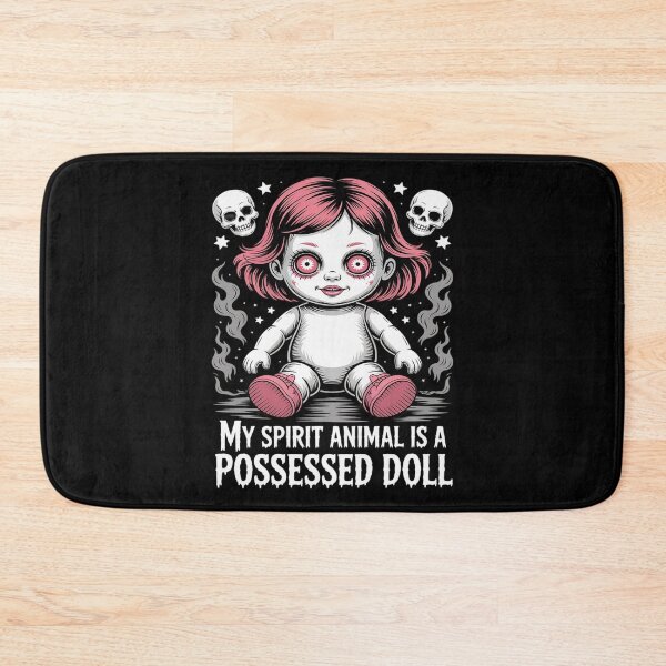 Item preview, My Spirit Animal Is a Possessed Doll Halloween designed and sold by velltoons.