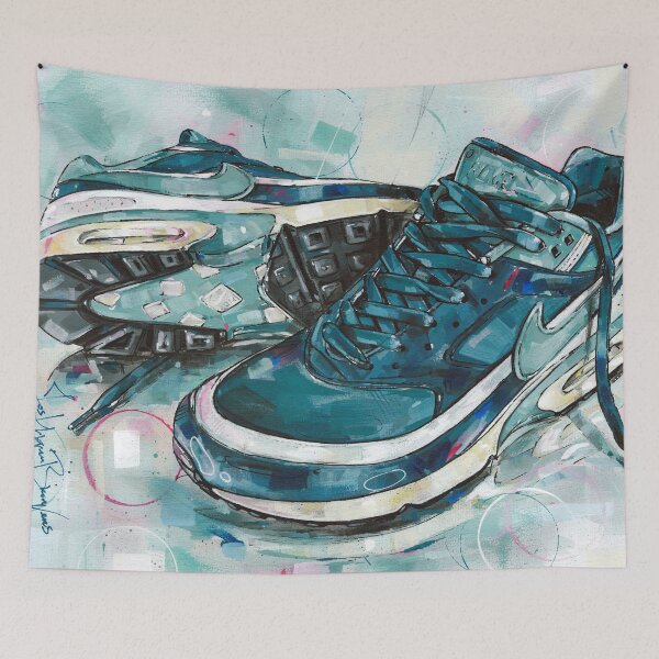 Item preview, Air Max Classic Marina Grey Jade artwork designed and sold by GalleryKauffeld.