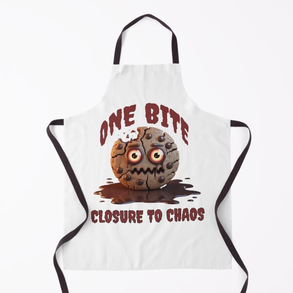 Item preview, One Bite Closure to Chaos Creepy Cookie Horror Food T-Shirt designed and sold by palavdip.