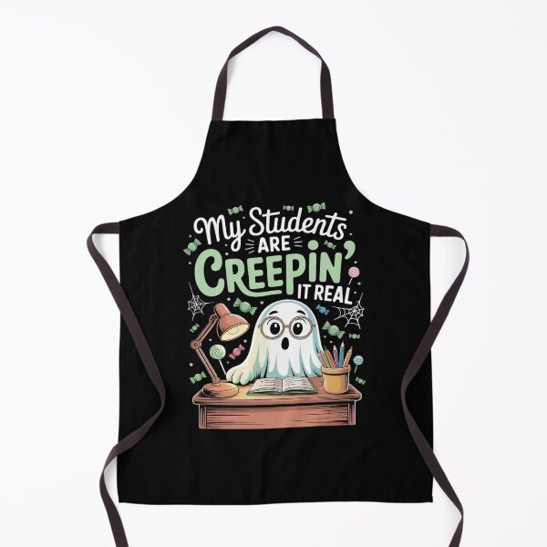 Item preview, My Students are Creepin It Real Funny Halloween designed and sold by velltoons.