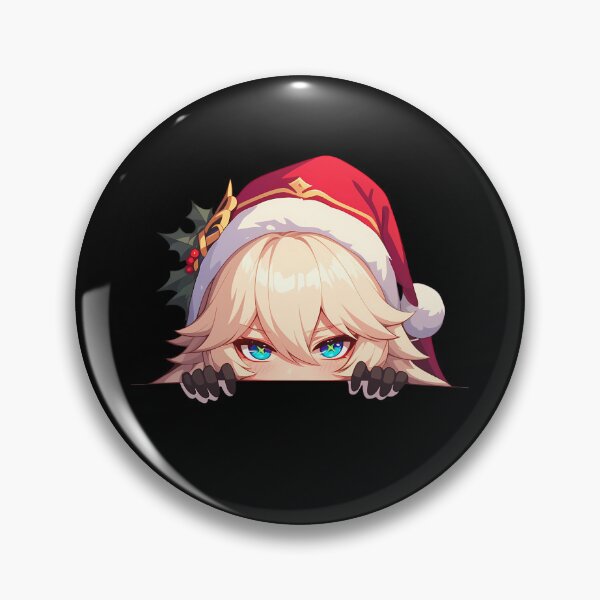 Item preview, Dainsleif Genshin Impact Game Chibi Kawaii Christmas Peeker Anime Winter Holiday Magic designed and sold by CarlosBender.