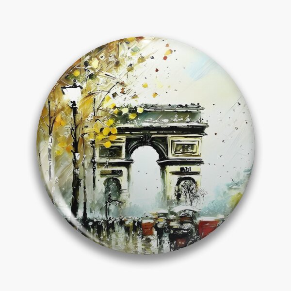 Item preview, Champs-Élysée: Parisian Lights and Carriages Along the Grand Boulevard - 05 designed and sold by artdesignsnow.