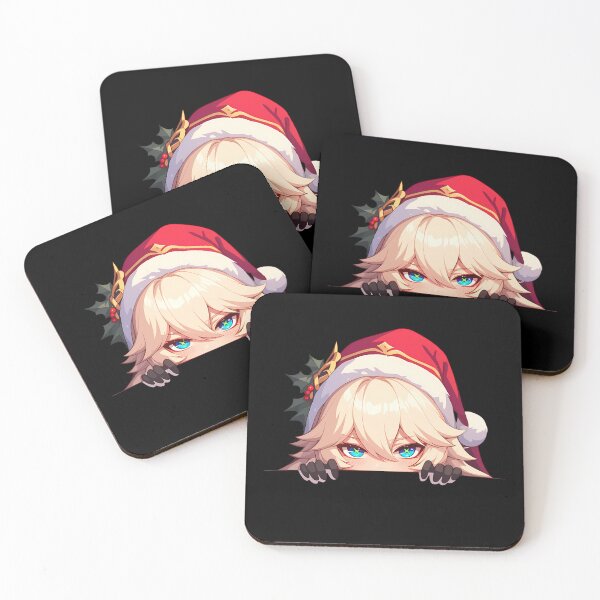 Item preview, Dainsleif Genshin Impact Game Chibi Kawaii Christmas Peeker Anime Winter Holiday Magic designed and sold by CarlosBender.