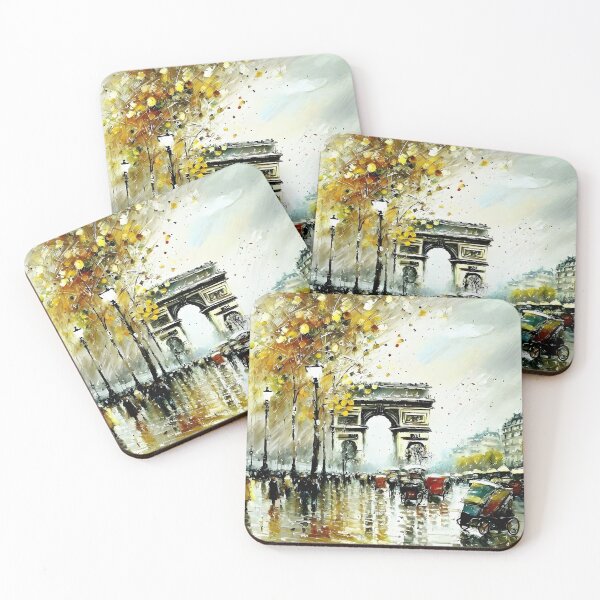 Item preview, Champs-Élysée: Parisian Lights and Carriages Along the Grand Boulevard - 05 designed and sold by artdesignsnow.