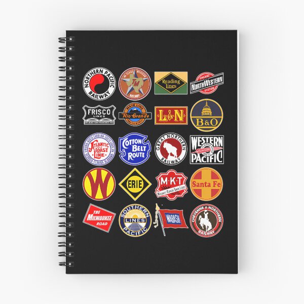 Item preview,  Defuncts Railroad Railways Logos - Trains Hobbys  designed and sold by ZackeryKuphal.