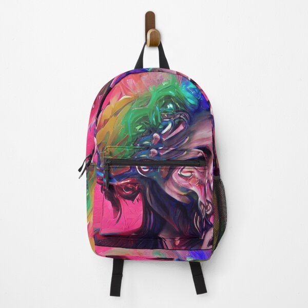 Item preview, Neon Psychedelic Fluid Mind - Abstract Mixed Media designed and sold by A Place to Smile Arts.