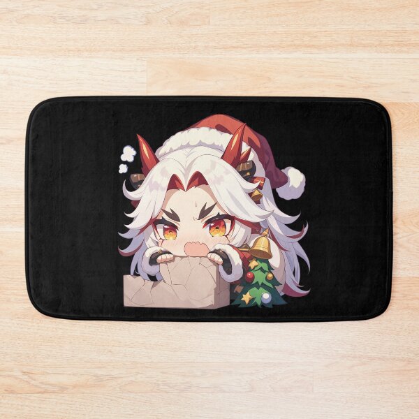 Item preview, Arataki Itto Genshin Impact Game Chibi Kawaii Christmas Peeker Oni Christmas Anime designed and sold by CarlosBender.
