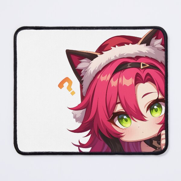 Item preview, Shikanoin Heizou Genshin Impact Game Chibi Kawaii Christmas Peeker Holiday Fox Anime designed and sold by CarlosBender.