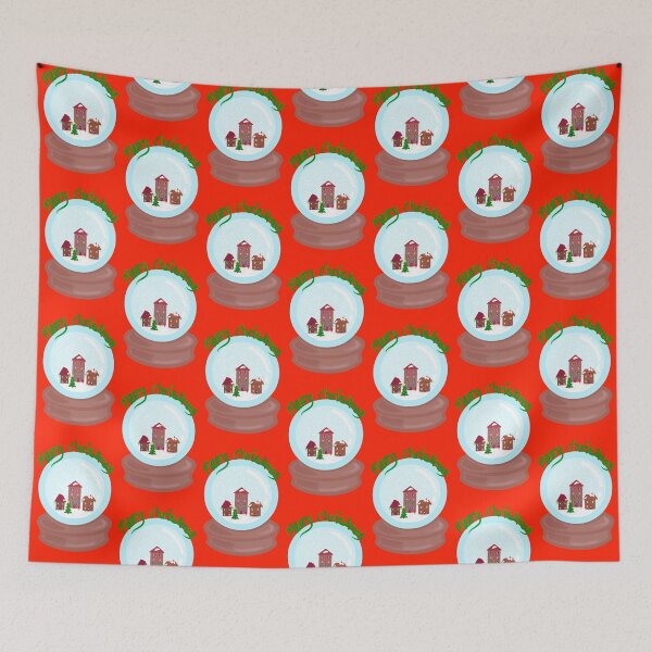 Item preview, Merry Christmas - Snow Globe - Home designed and sold by cherrynat1.