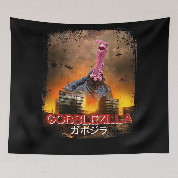Item preview, Gobblezilla Thanksgiving Quote Retro Style Funny Happy Humor designed and sold by nguyenconguan80.