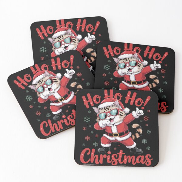 Item preview, Ragdoll cat merry Christmas Santa rich designed and sold by kaka8888.