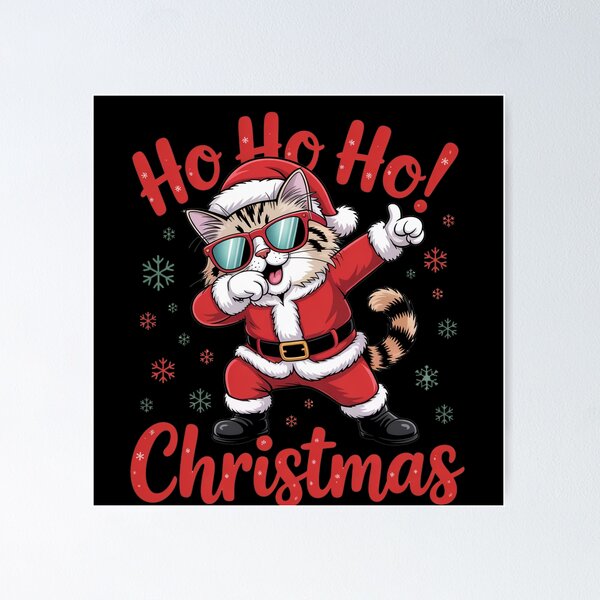 Item preview, Ragdoll cat merry Christmas Santa rich designed and sold by kaka8888.