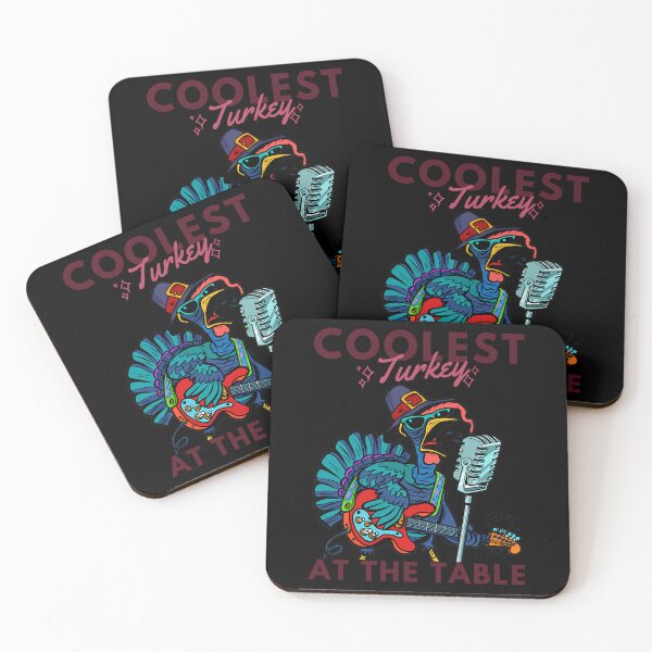 Item preview, Turkey Coolest At Vintage Happy Turkey Table Day Thankful designed and sold by GeoroSturgis.