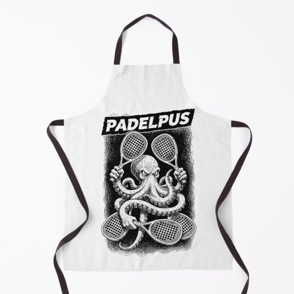 Item preview, Funny Padel Tennis Player Padelpus Octopus Sports Cephalopod designed and sold by GrandeDuc.