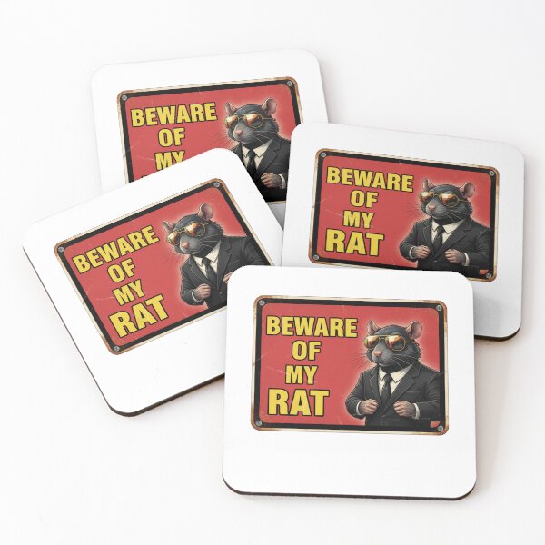 Item preview, Beware of my rat designed and sold by LoganDzign.