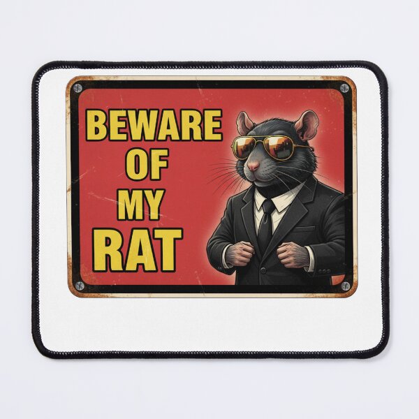 Item preview, Beware of my rat designed and sold by LoganDzign.
