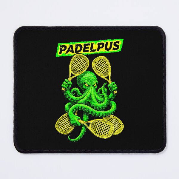 Item preview, Funny Padel Tennis Player Padelpus Octopus Sports Cephalopod designed and sold by GrandeDuc.