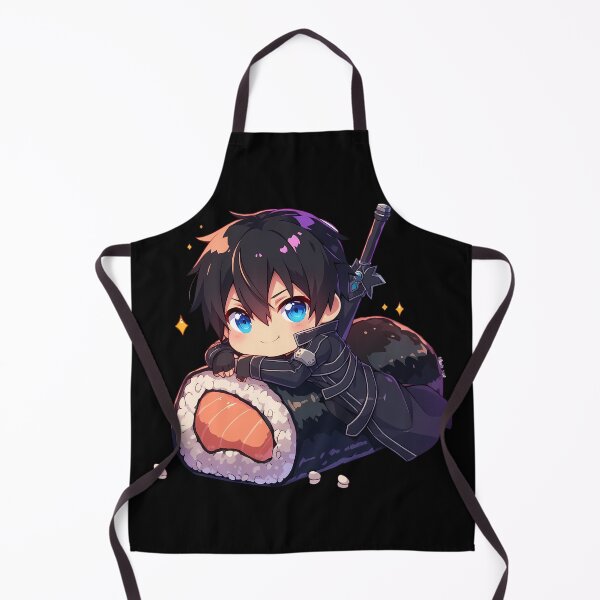 Item preview, Kirito Sword Art Online Chibi Sushi Kawaii Anime Adventure designed and sold by CarlosBender.