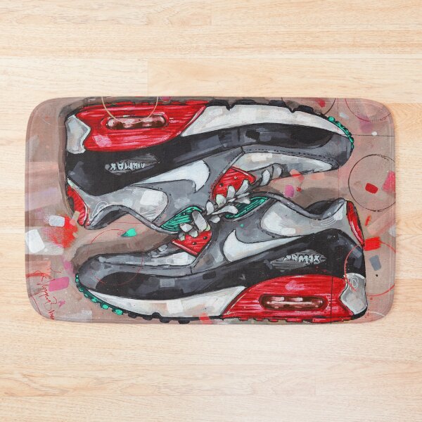 Item preview, Air Max 90 Red painting designed and sold by GalleryKauffeld.