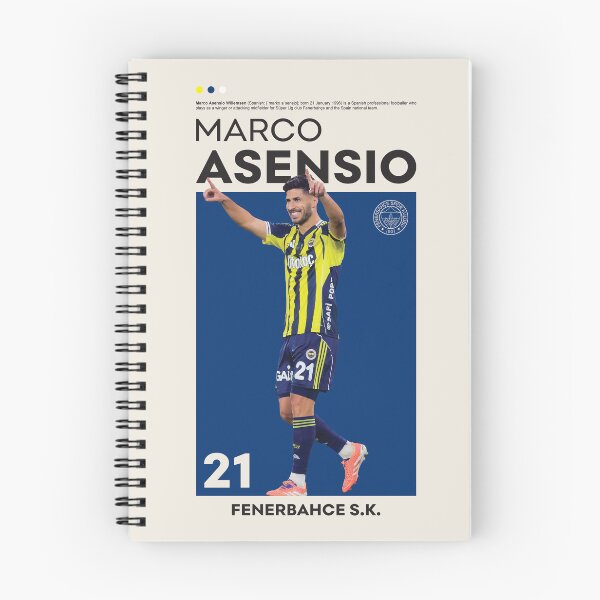 Item preview, Marco Asensio designed and sold by MertArtDesigns.
