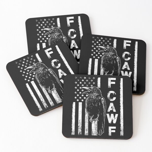 Item preview, Resist F USA F Funny Black CAW Quote Retro Vintage designed and sold by RobertWheas.