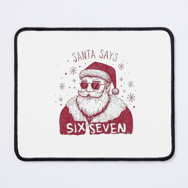 Item preview, Six Santa Happy Seven Retro Santa Says Bruh Claus Holiday designed and sold by ChadnoSmith.