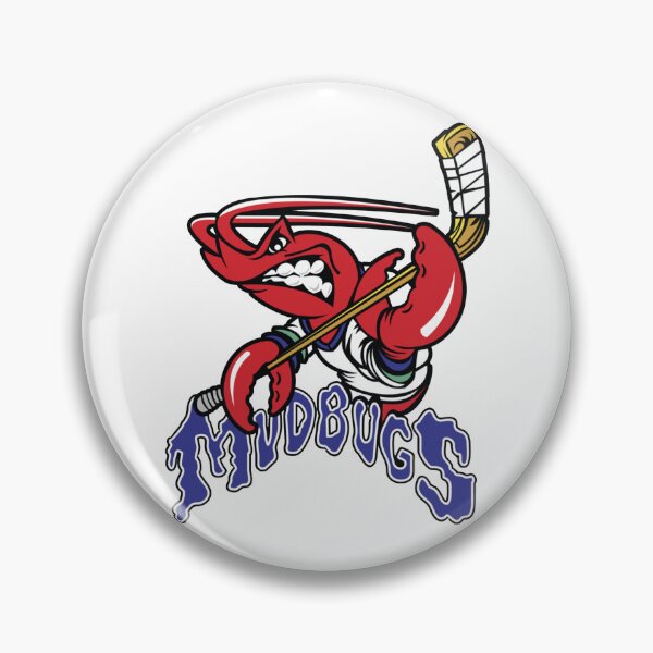 Item preview, Vintage Bossier Shreveport Mudbugs Ice Hockey Logo T-Shirt designed and sold by MichaelMerritty.