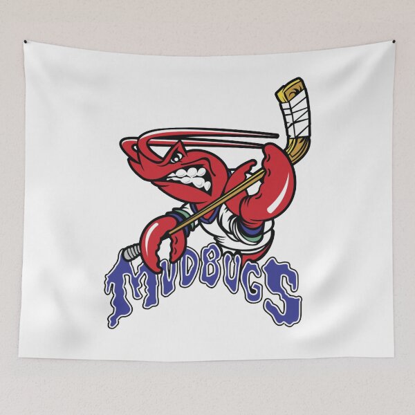 Item preview, Vintage Bossier Shreveport Mudbugs Ice Hockey Logo T-Shirt designed and sold by MichaelMerritty.