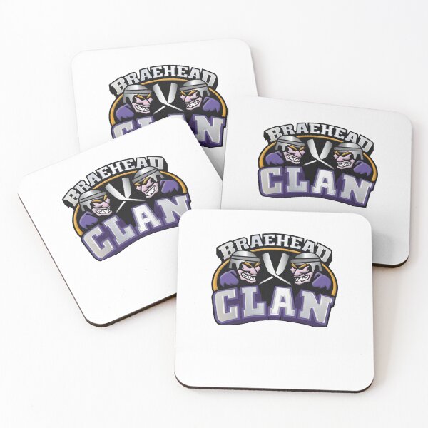 Item preview, Vintage Braehead Clan ice hockey Logo T-Shirt designed and sold by MichaelMerritty.
