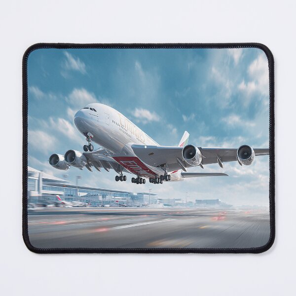 Item preview, Emirates A380 Climbing Gracefully in Perfect Weather designed and sold by Skyframe Aviation.