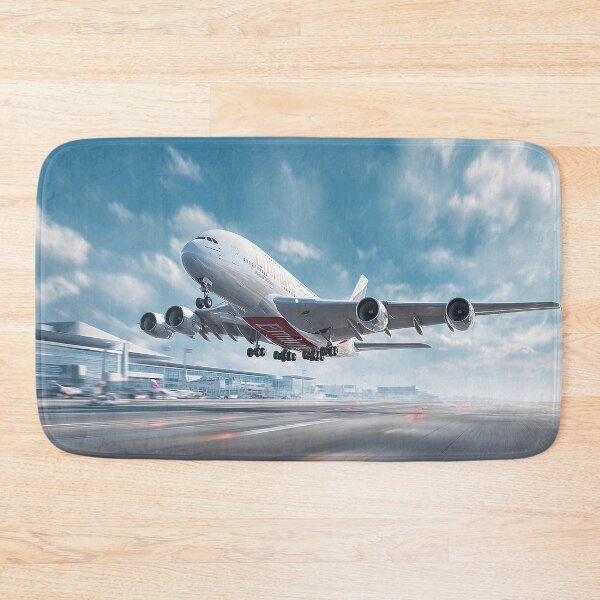 Item preview, Emirates A380 Climbing Gracefully in Perfect Weather designed and sold by Skyframe Aviation.