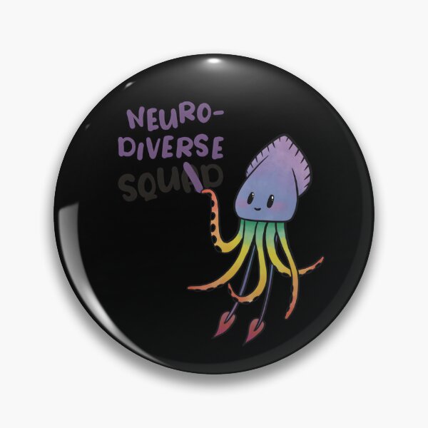 Item preview, Neurodiverse Squid designed and sold by MirnaMoreau.