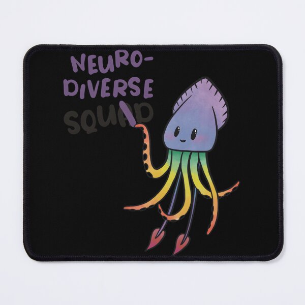Item preview, Neurodiverse Squid designed and sold by MirnaMoreau.