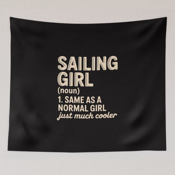 Item preview, Sailing Girl Definition & Sassy Sports designed and sold by TewonLake.